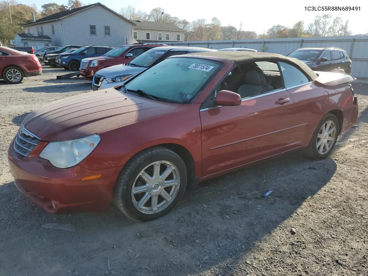 1C3LC55R88N689491 2008 Chrysler Sebring Touring