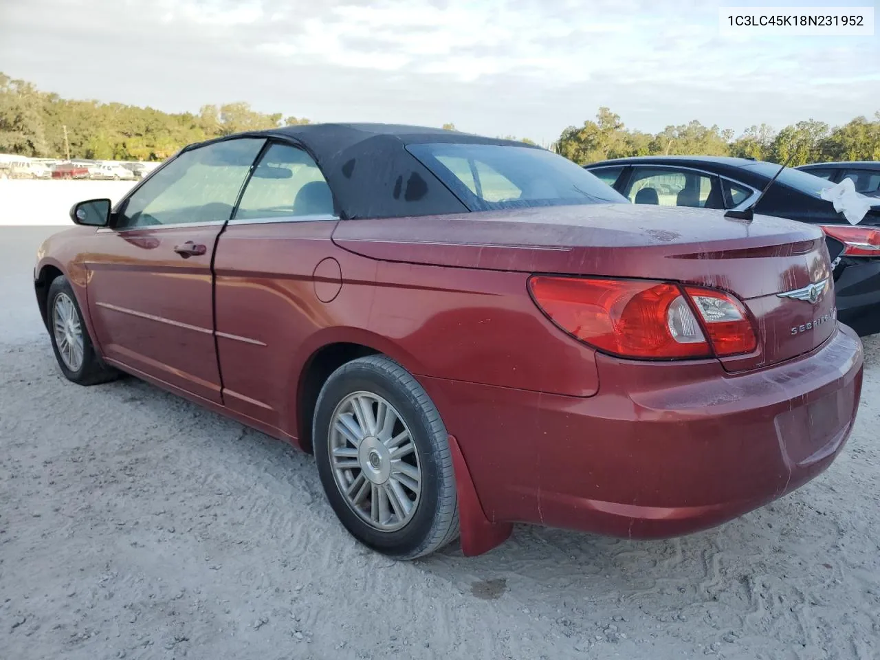 2008 Chrysler Sebring VIN: 1C3LC45K18N231952 Lot: 78195234