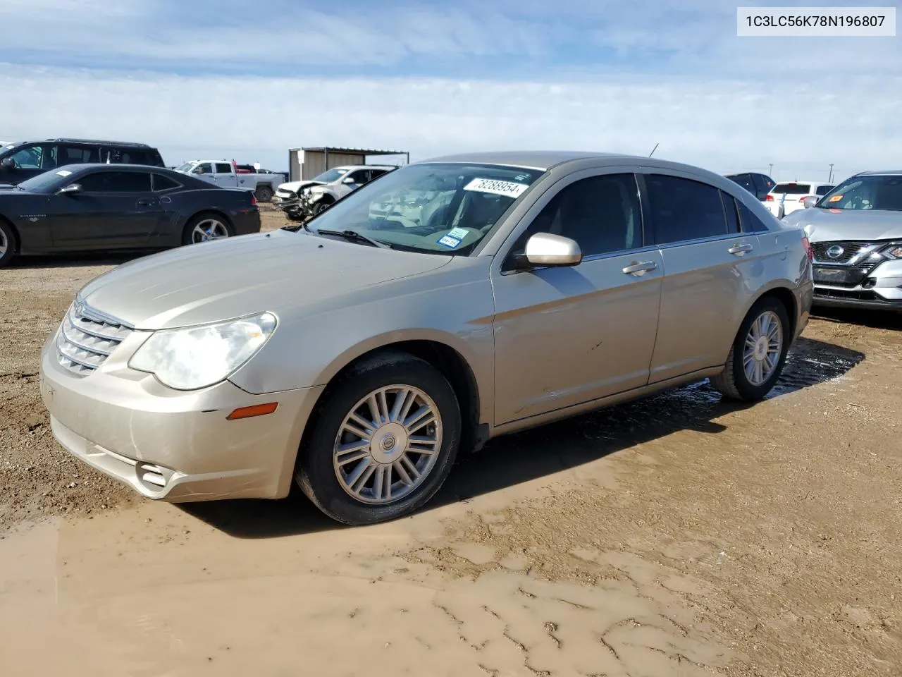 2008 Chrysler Sebring Touring VIN: 1C3LC56K78N196807 Lot: 78288954