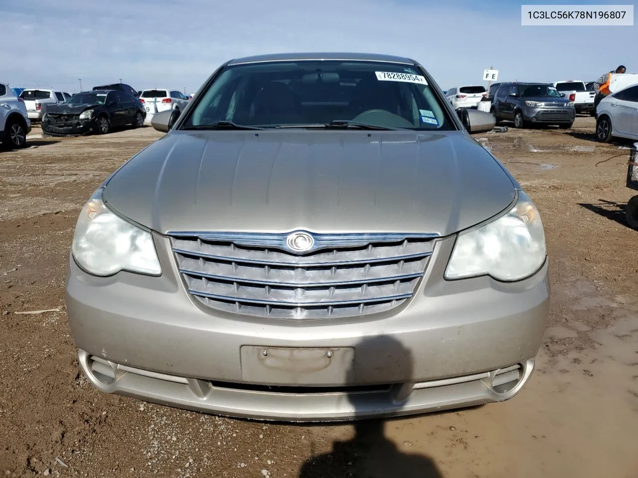 2008 Chrysler Sebring Touring VIN: 1C3LC56K78N196807 Lot: 78288954