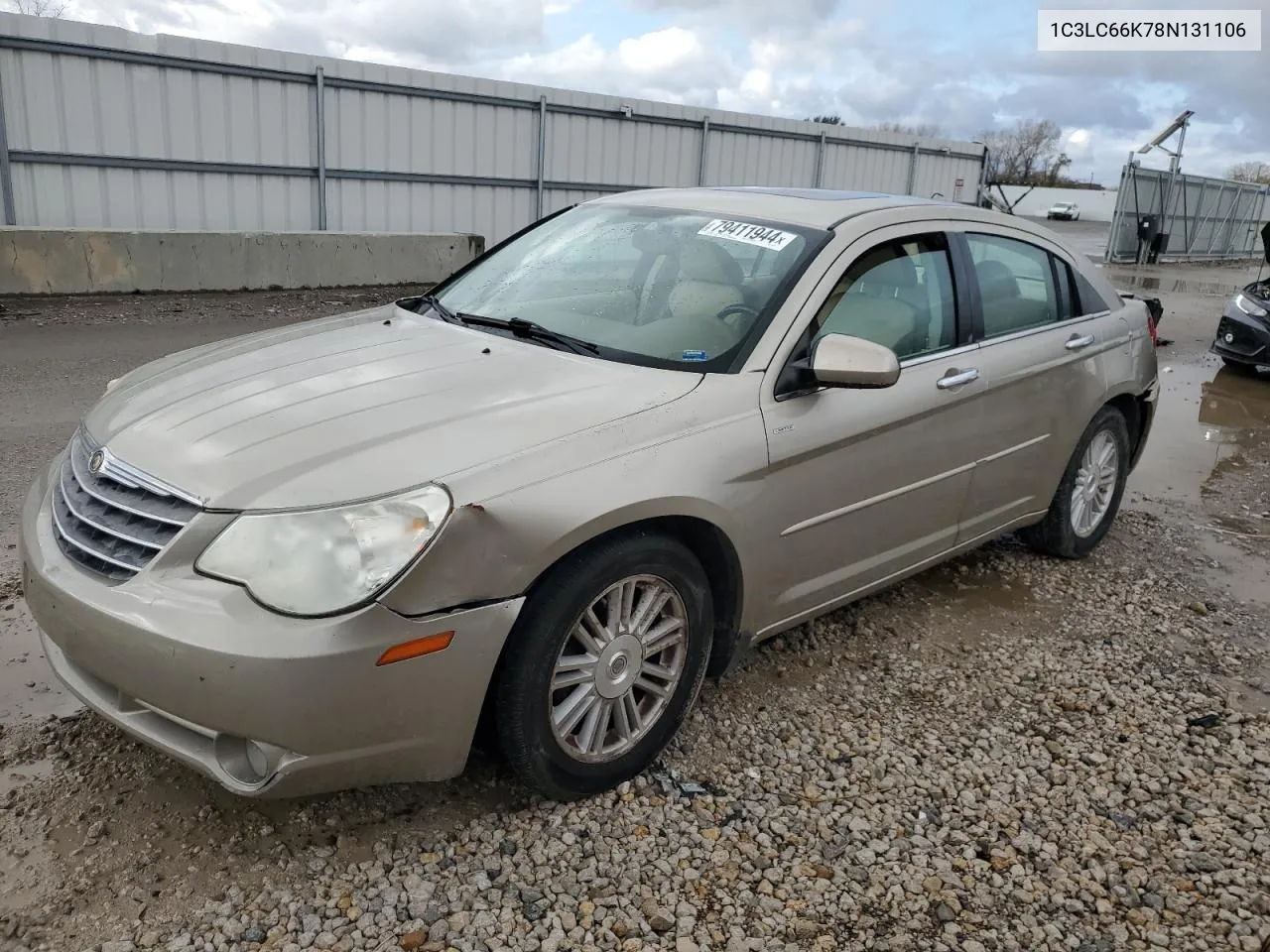 2008 Chrysler Sebring Limited VIN: 1C3LC66K78N131106 Lot: 79411944