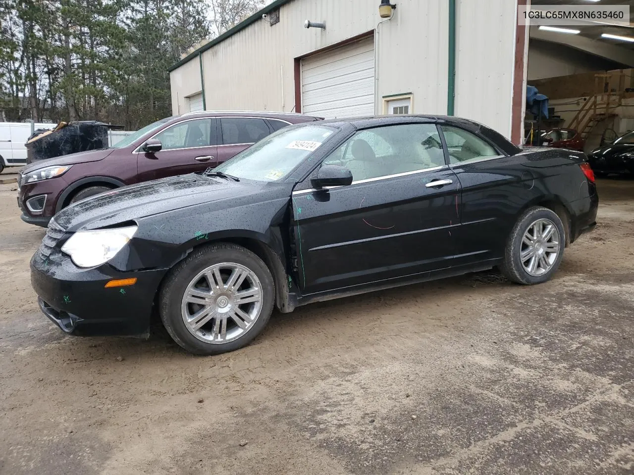 2008 Chrysler Sebring Limited VIN: 1C3LC65MX8N635460 Lot: 79494124