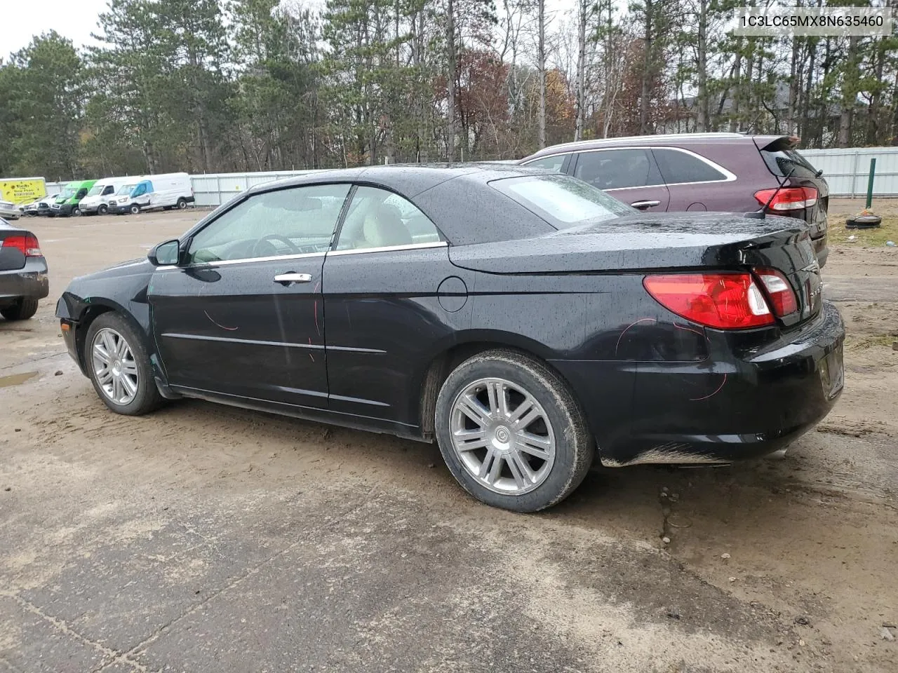 2008 Chrysler Sebring Limited VIN: 1C3LC65MX8N635460 Lot: 79494124