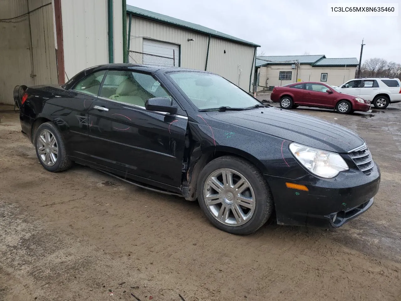 2008 Chrysler Sebring Limited VIN: 1C3LC65MX8N635460 Lot: 79494124