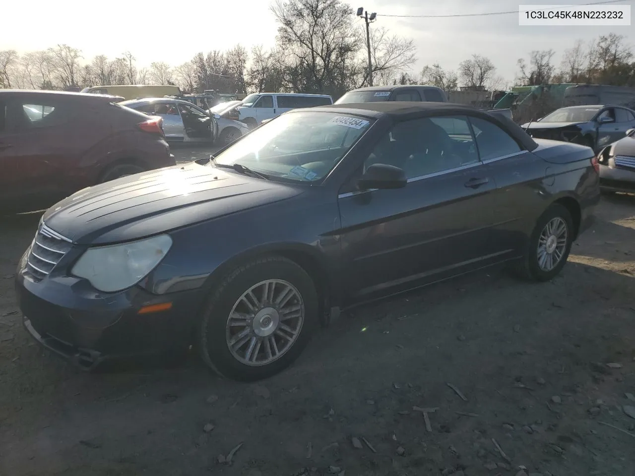 2008 Chrysler Sebring VIN: 1C3LC45K48N223232 Lot: 80492454