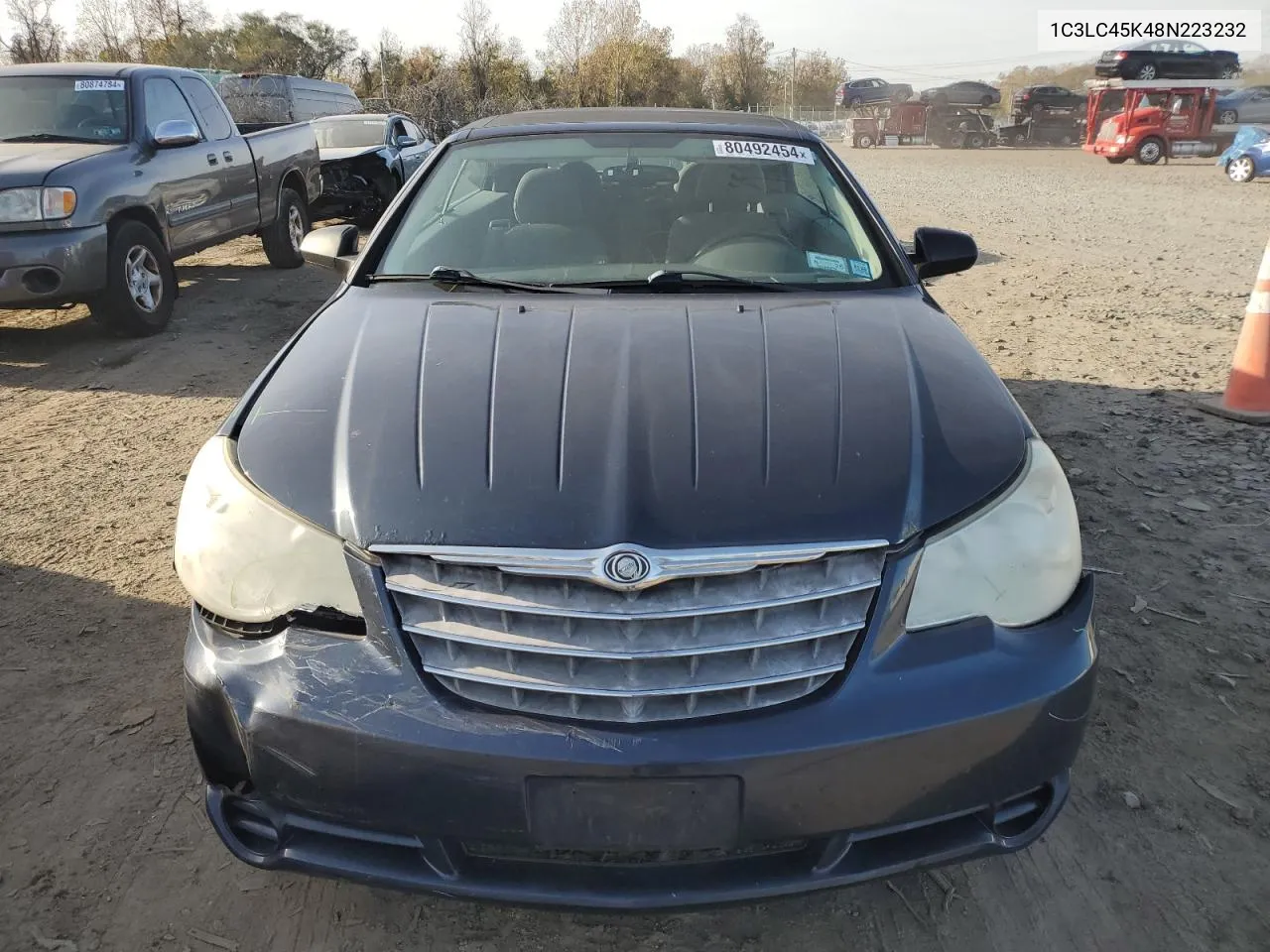 2008 Chrysler Sebring VIN: 1C3LC45K48N223232 Lot: 80492454