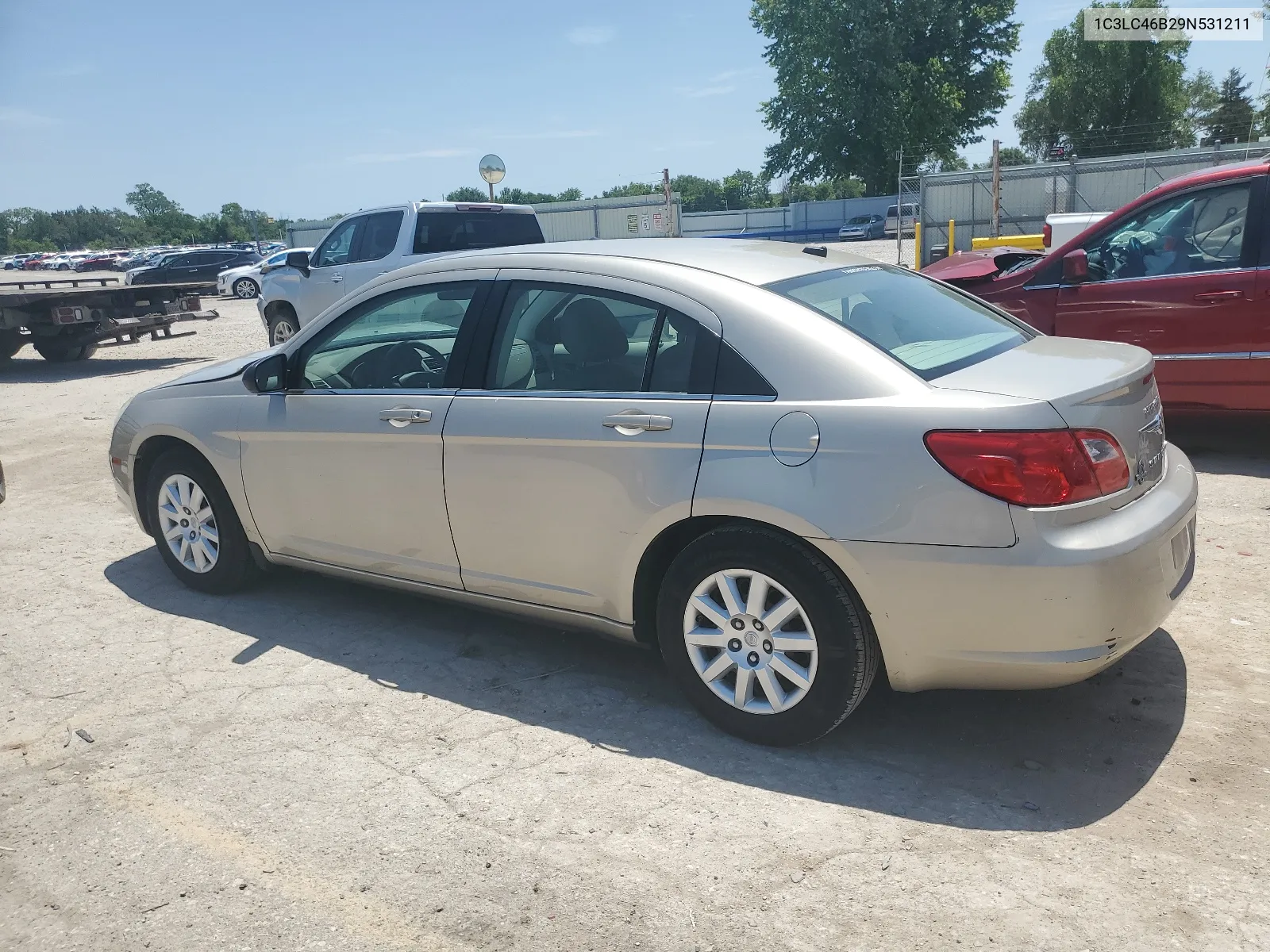 2009 Chrysler Sebring Lx VIN: 1C3LC46B29N531211 Lot: 58118294