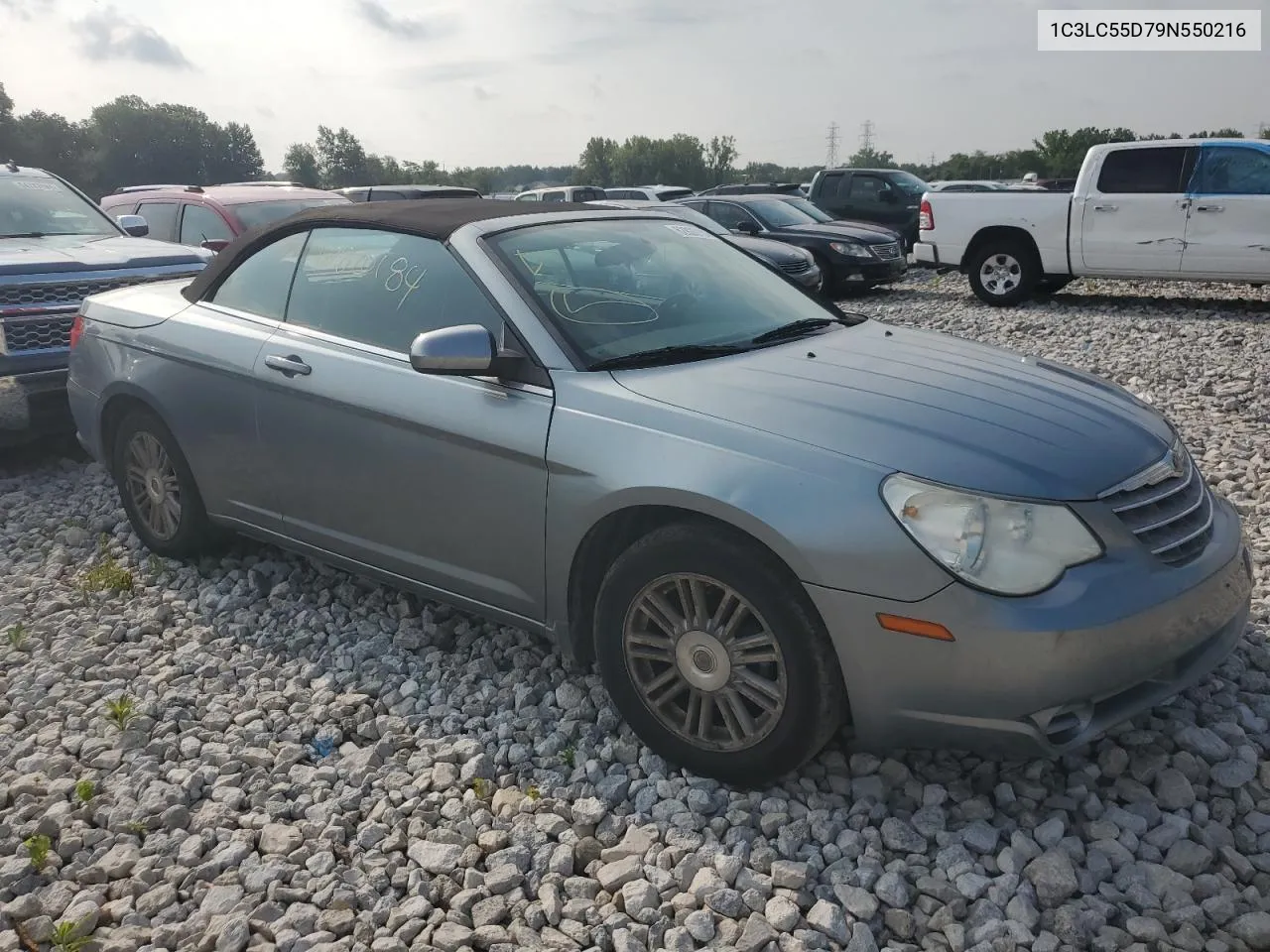 2009 Chrysler Sebring Touring VIN: 1C3LC55D79N550216 Lot: 62820184