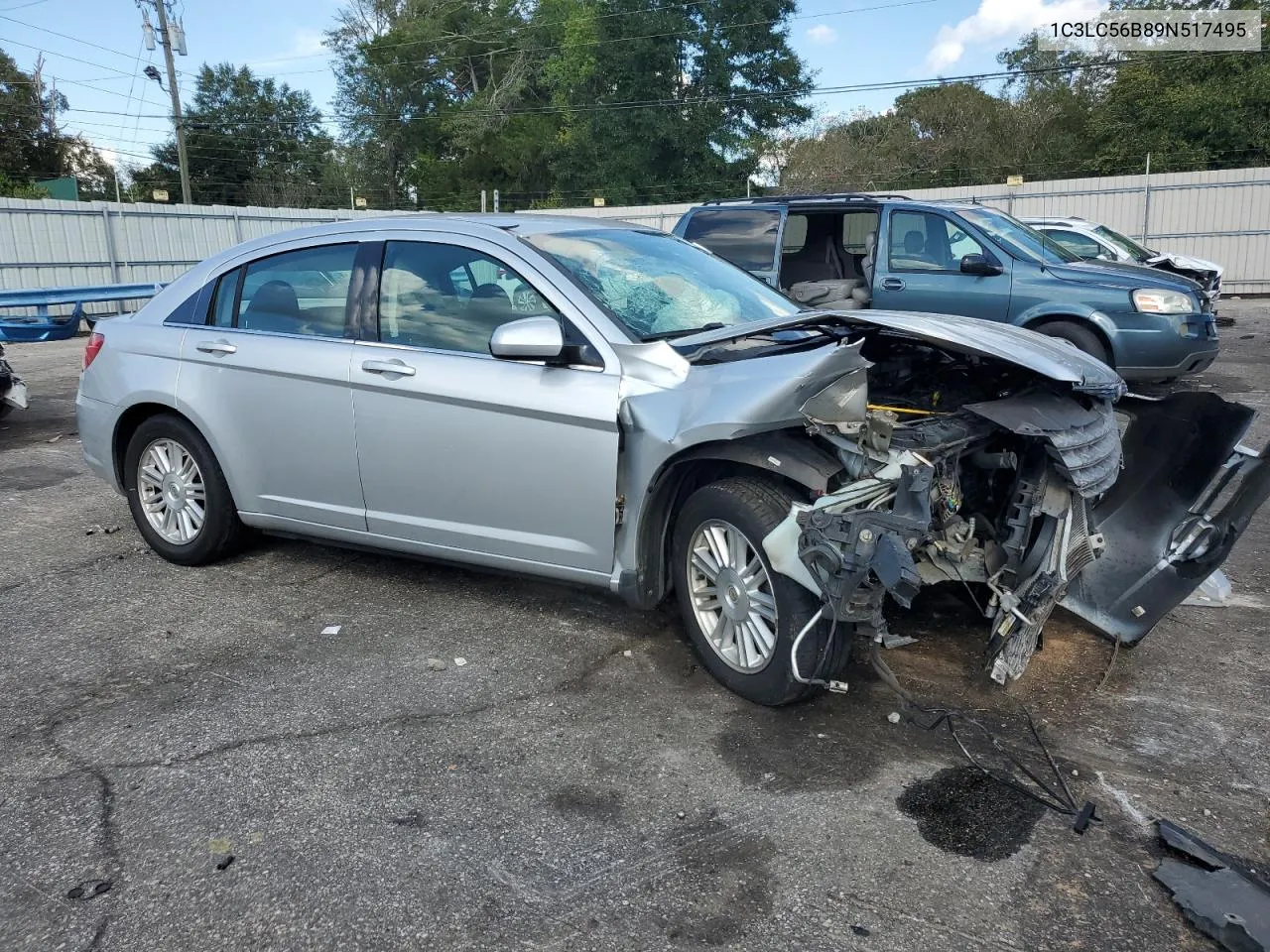 2009 Chrysler Sebring Touring VIN: 1C3LC56B89N517495 Lot: 72480464