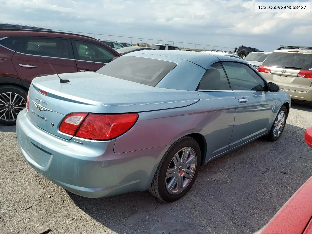 2009 Chrysler Sebring Limited VIN: 1C3LC65V29N568427 Lot: 76250754