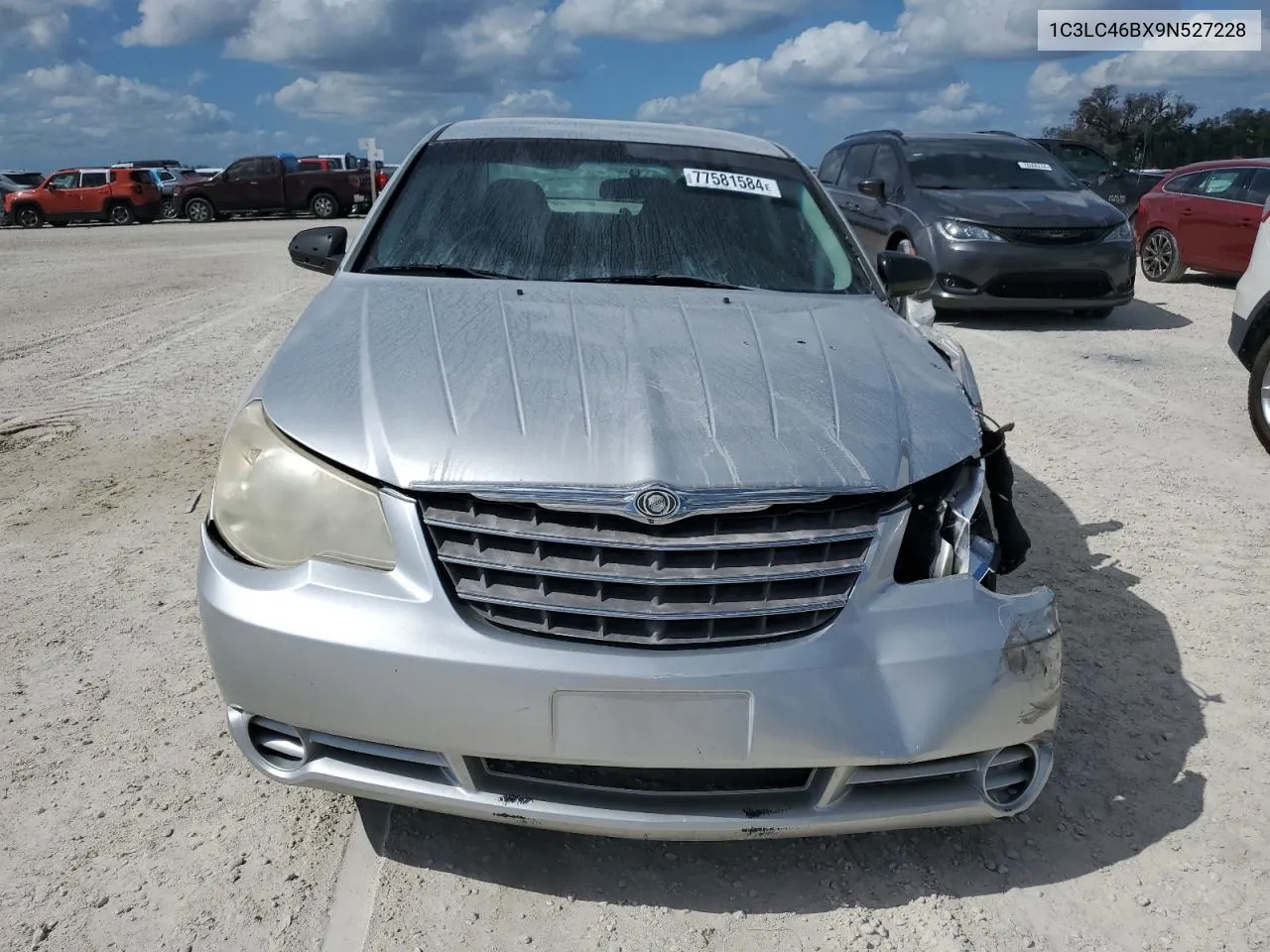 2009 Chrysler Sebring Lx VIN: 1C3LC46BX9N527228 Lot: 77581584