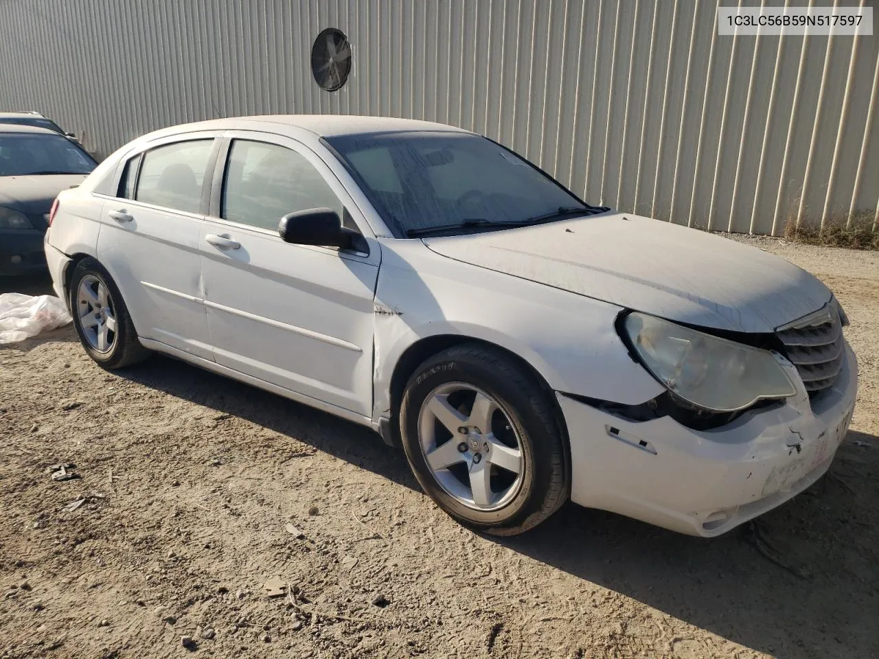 2009 Chrysler Sebring Touring VIN: 1C3LC56B59N517597 Lot: 77792544