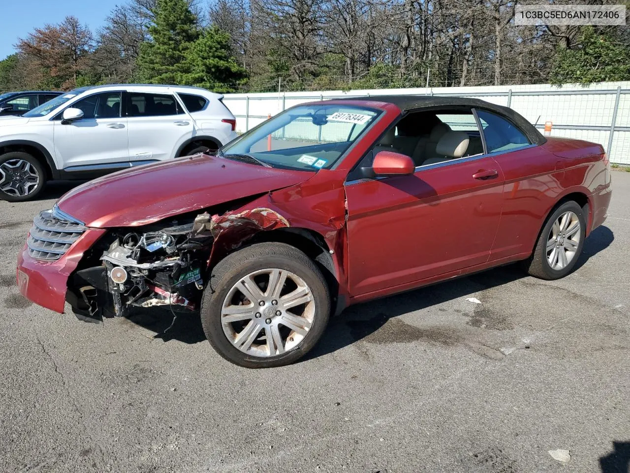 2010 Chrysler Sebring Touring VIN: 1C3BC5ED6AN172406 Lot: 69176344