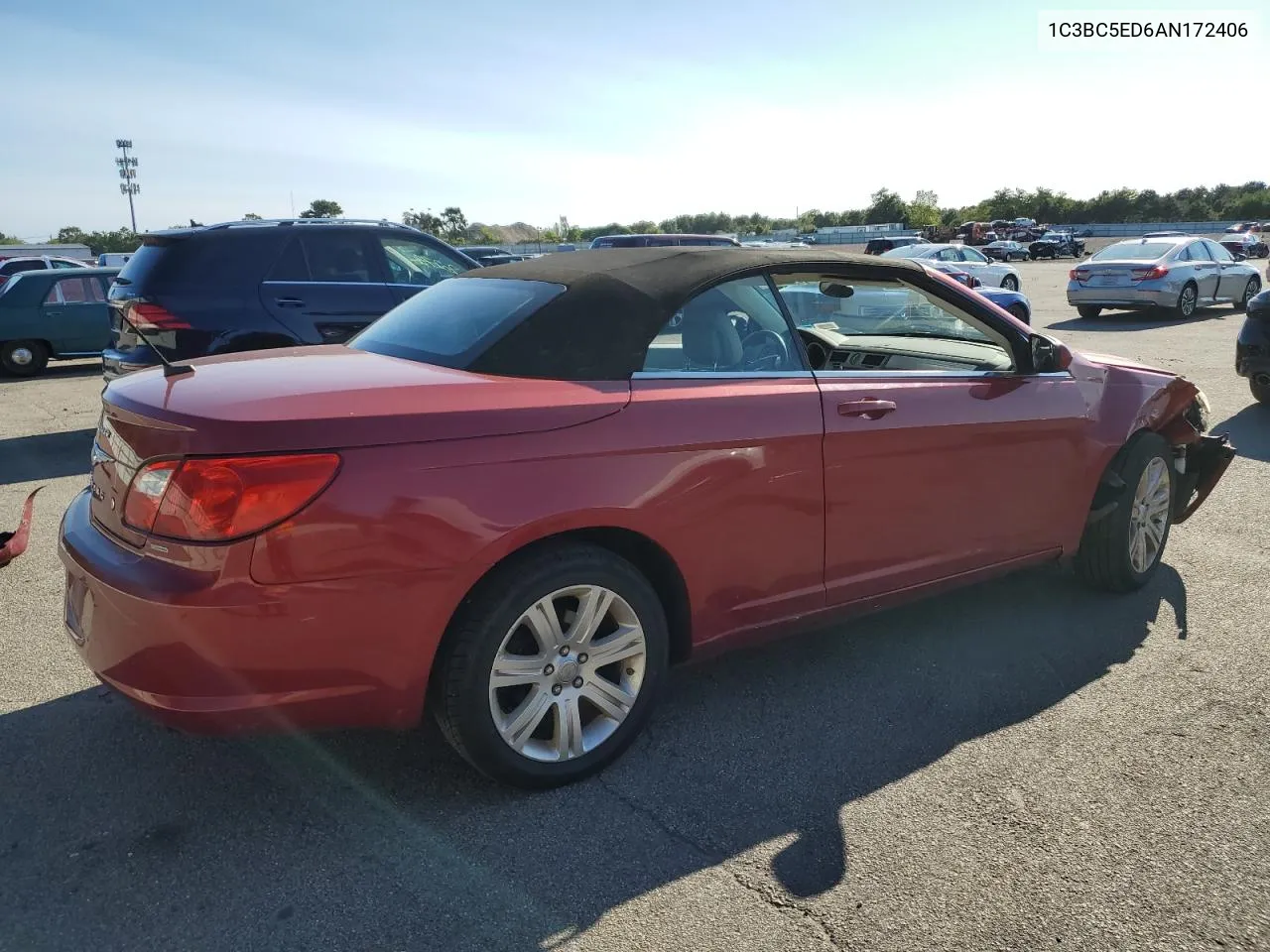 2010 Chrysler Sebring Touring VIN: 1C3BC5ED6AN172406 Lot: 69176344