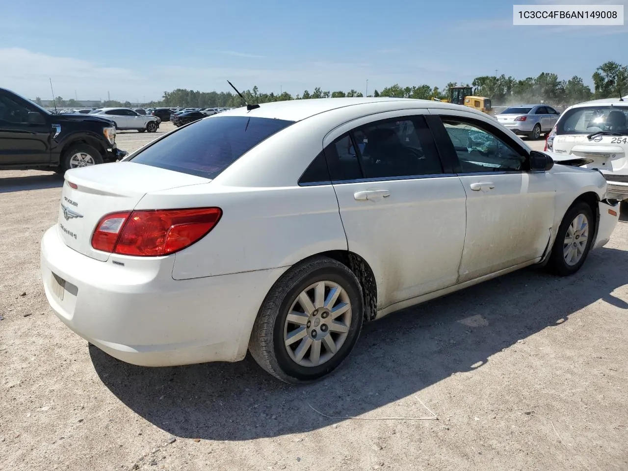 2010 Chrysler Sebring Touring VIN: 1C3CC4FB6AN149008 Lot: 70683024