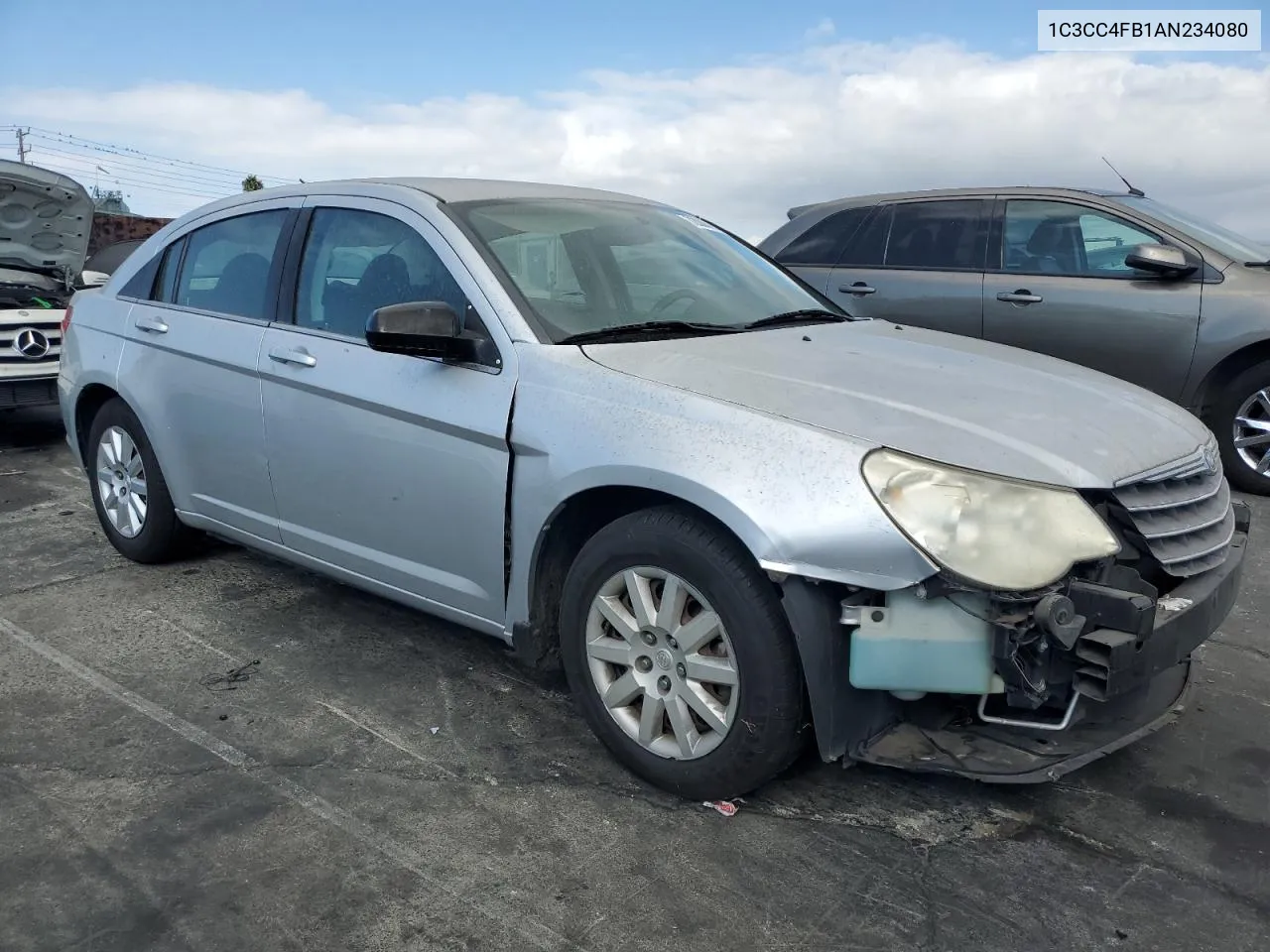 2010 Chrysler Sebring Touring VIN: 1C3CC4FB1AN234080 Lot: 72000454