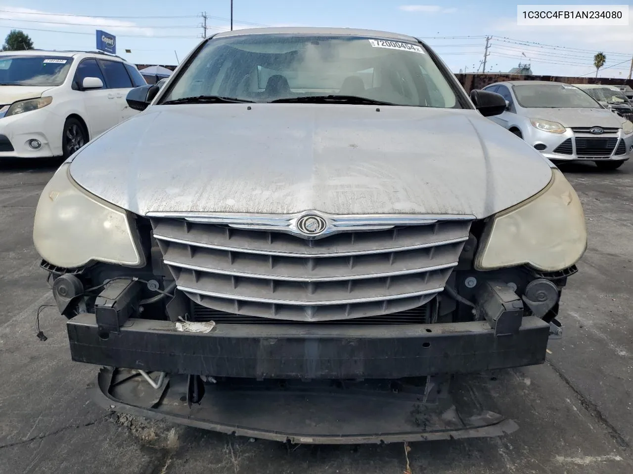 2010 Chrysler Sebring Touring VIN: 1C3CC4FB1AN234080 Lot: 72000454