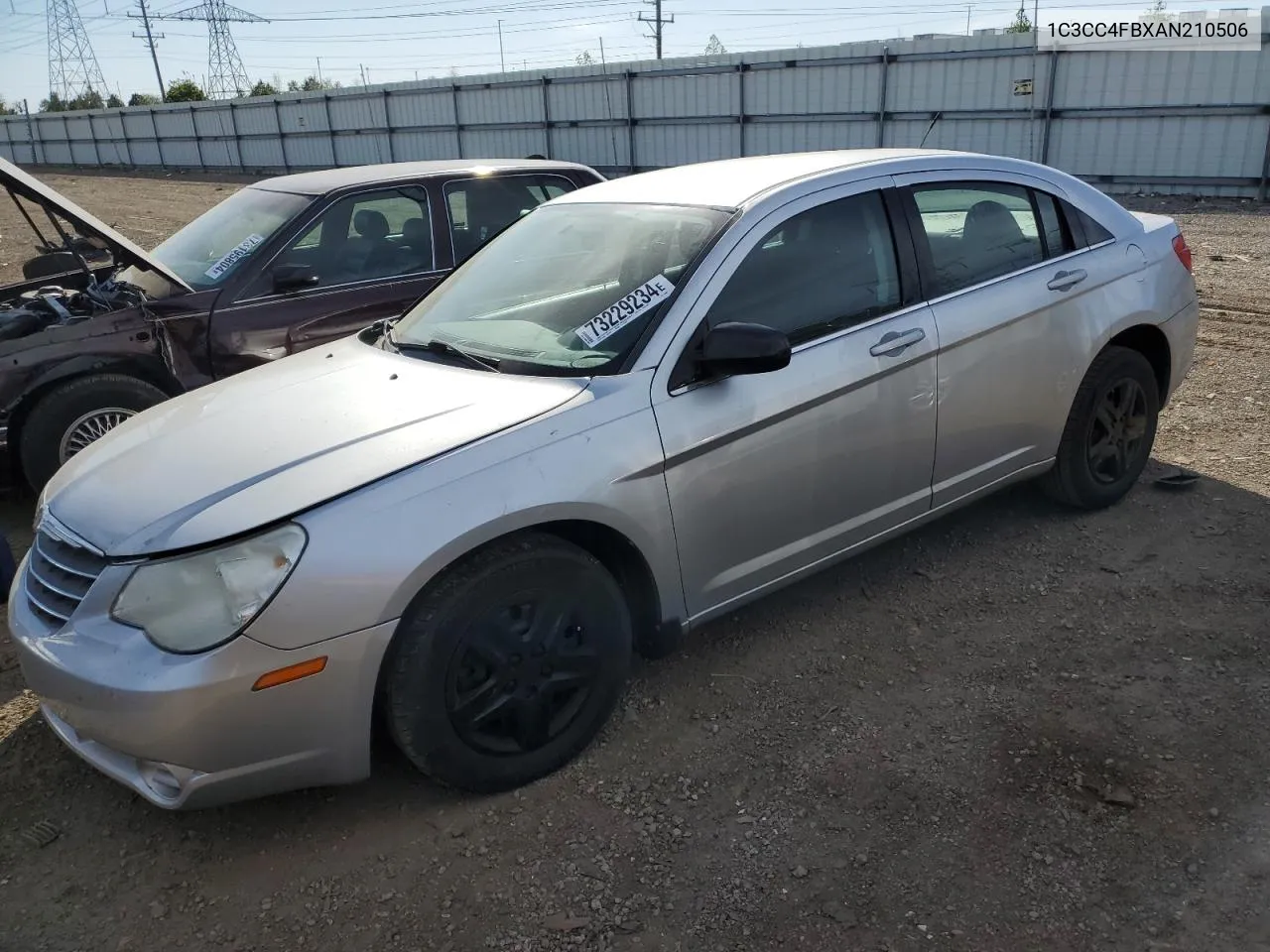 2010 Chrysler Sebring Touring VIN: 1C3CC4FBXAN210506 Lot: 73229234