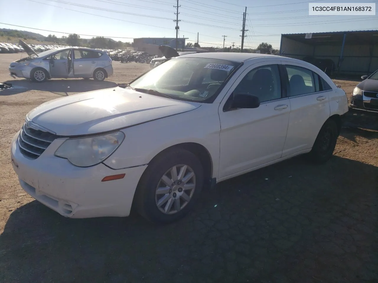 2010 Chrysler Sebring Touring VIN: 1C3CC4FB1AN168372 Lot: 73608394