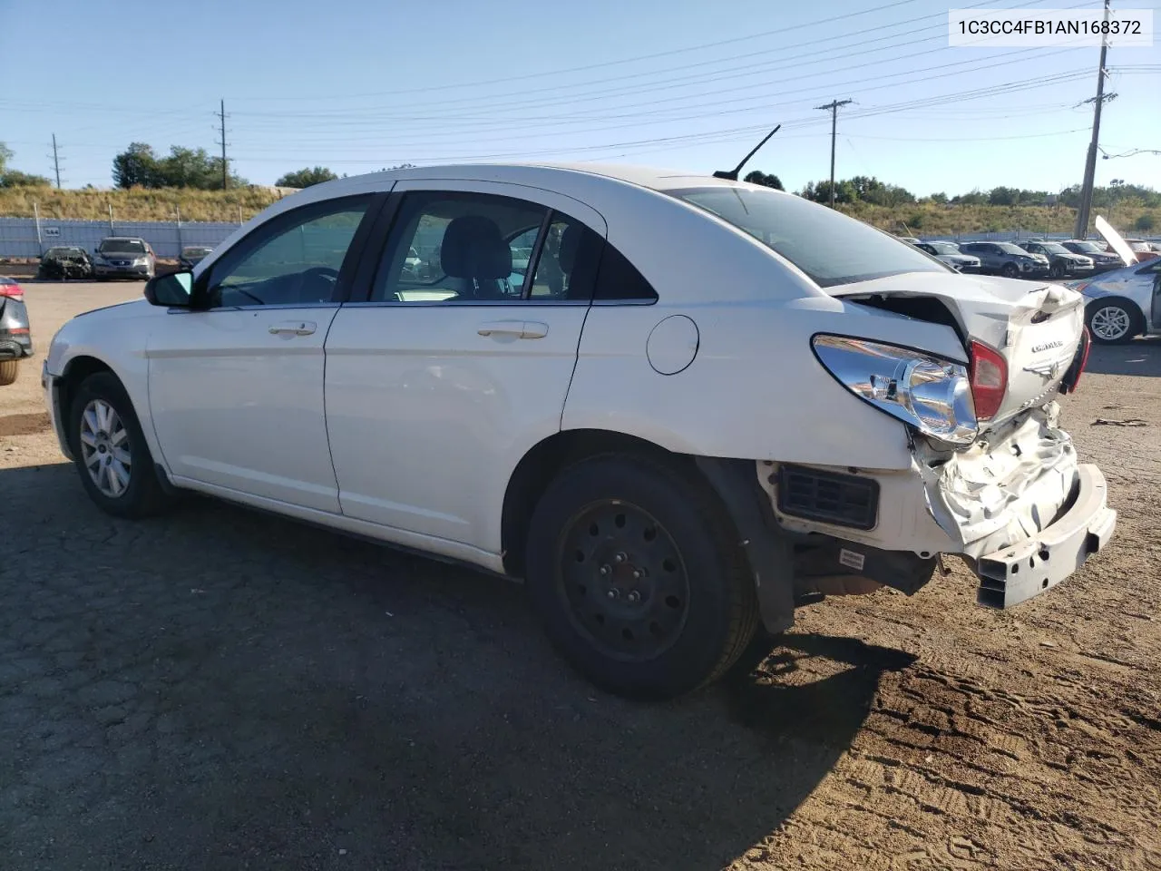 2010 Chrysler Sebring Touring VIN: 1C3CC4FB1AN168372 Lot: 73608394