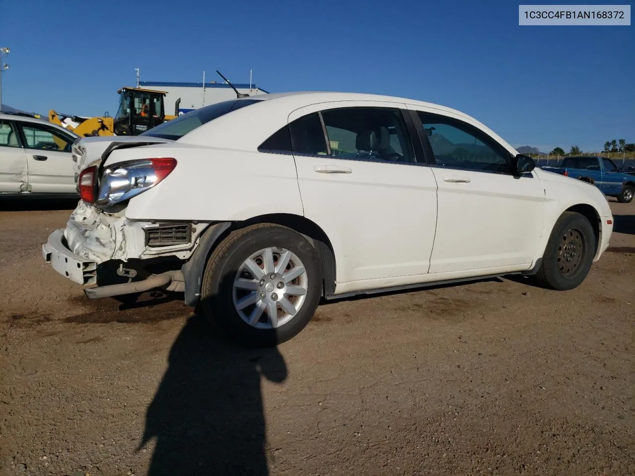 2010 Chrysler Sebring Touring VIN: 1C3CC4FB1AN168372 Lot: 73608394