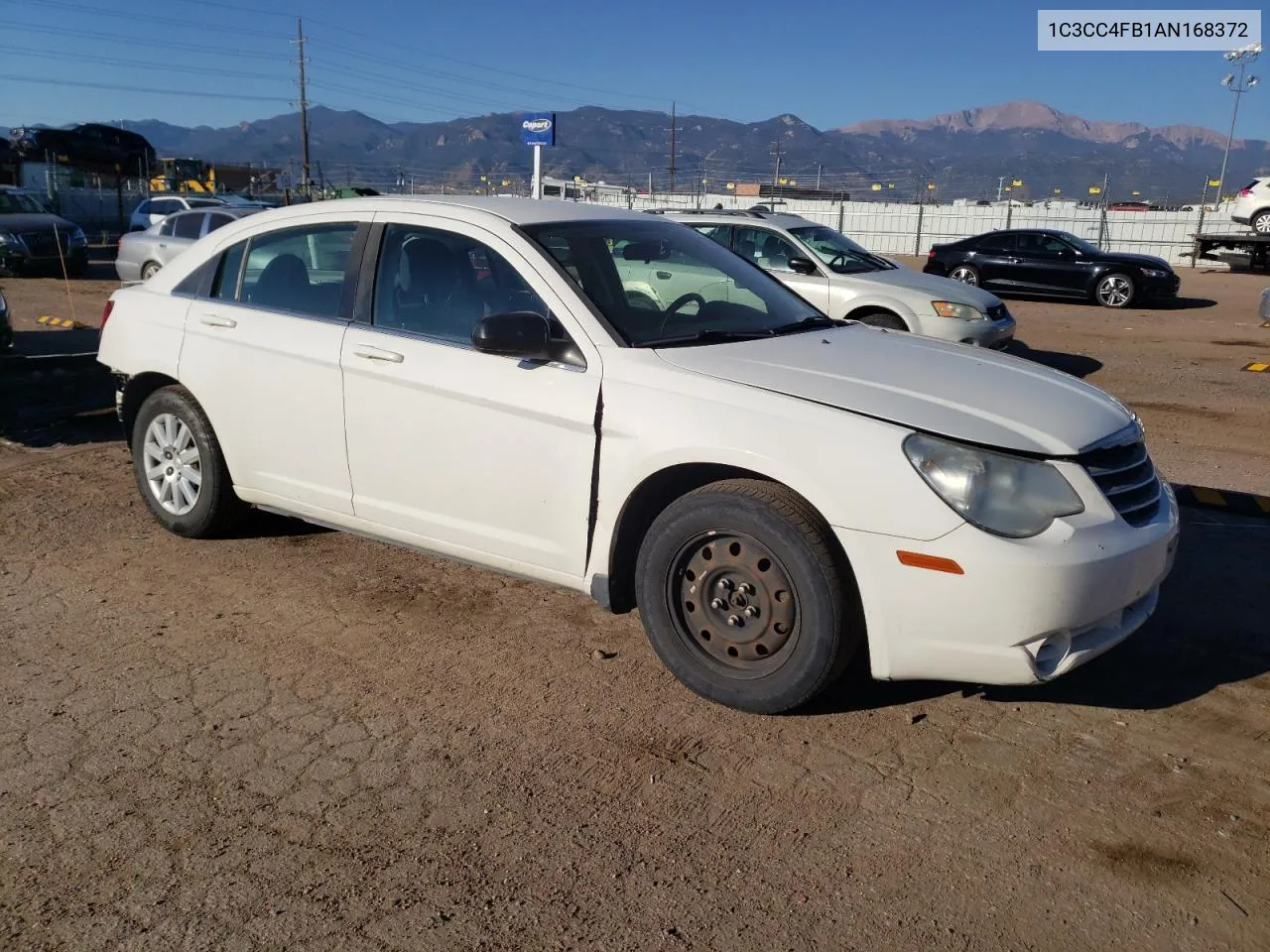 2010 Chrysler Sebring Touring VIN: 1C3CC4FB1AN168372 Lot: 73608394