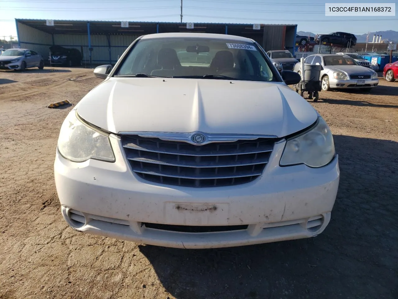 2010 Chrysler Sebring Touring VIN: 1C3CC4FB1AN168372 Lot: 73608394