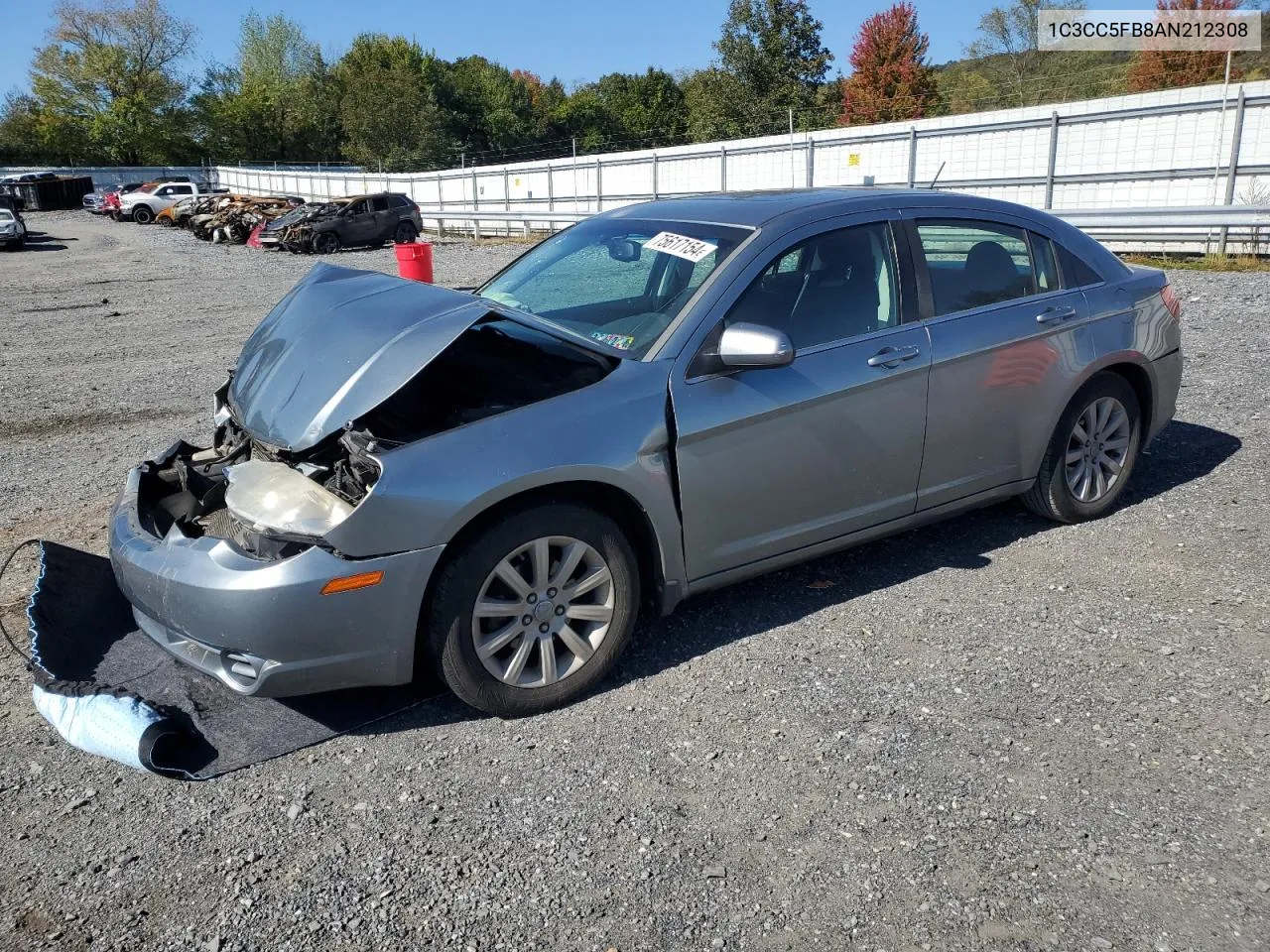 2010 Chrysler Sebring Limited VIN: 1C3CC5FB8AN212308 Lot: 75617154