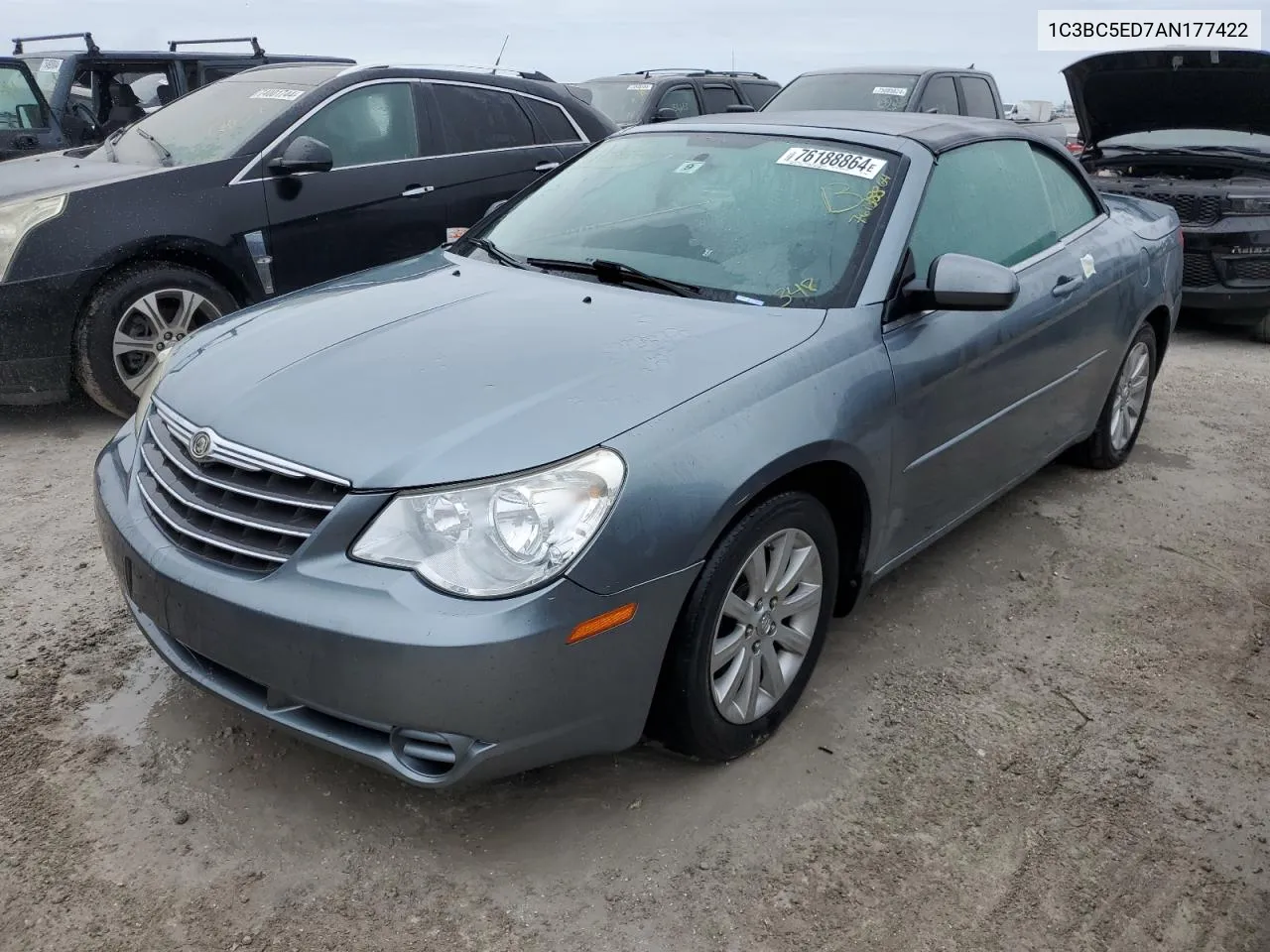 2010 Chrysler Sebring Touring VIN: 1C3BC5ED7AN177422 Lot: 76188864