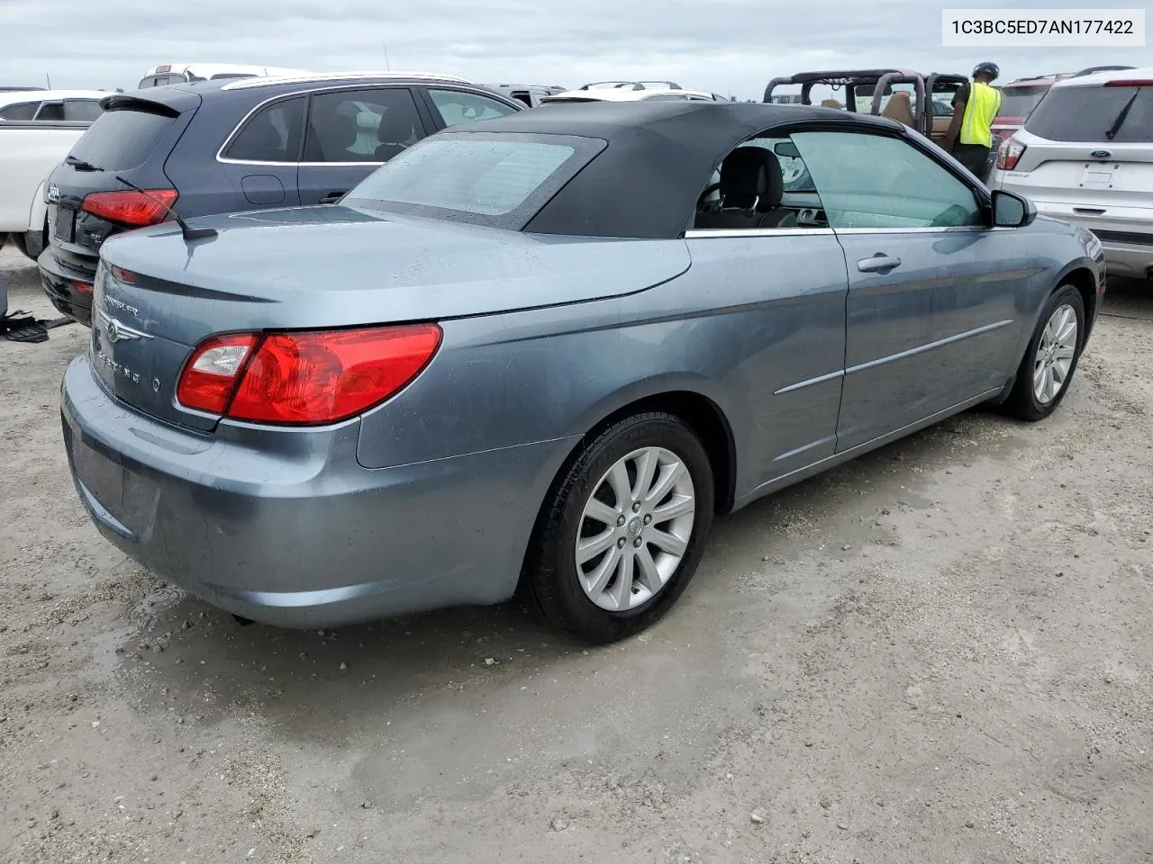 2010 Chrysler Sebring Touring VIN: 1C3BC5ED7AN177422 Lot: 76188864