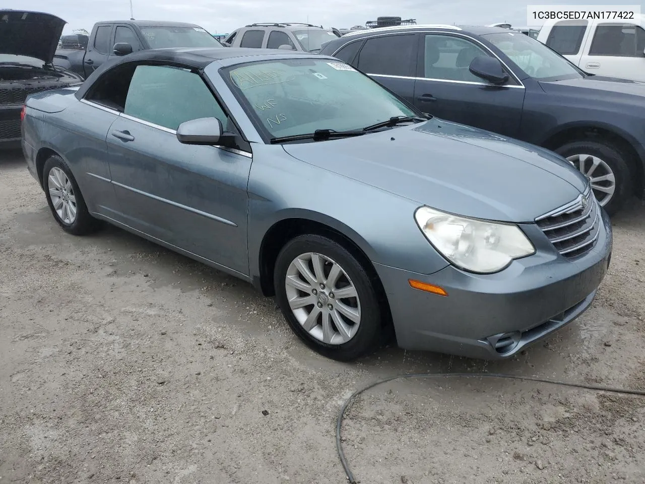 2010 Chrysler Sebring Touring VIN: 1C3BC5ED7AN177422 Lot: 76188864