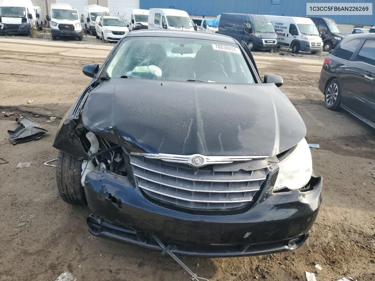 2010 Chrysler Sebring Limited VIN: 1C3CC5FB6AN226269 Lot: 78038894