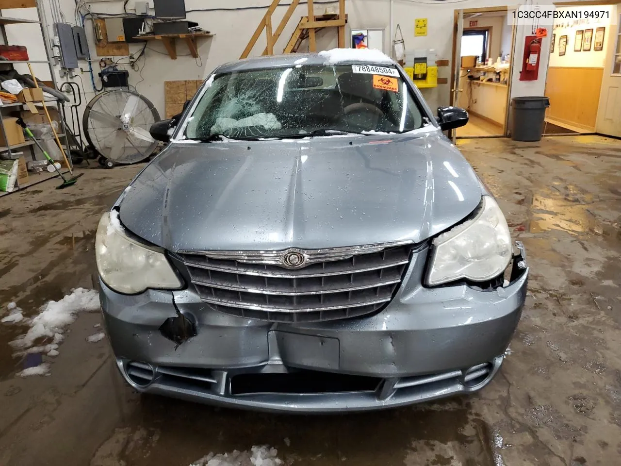 2010 Chrysler Sebring Touring VIN: 1C3CC4FBXAN194971 Lot: 78848504