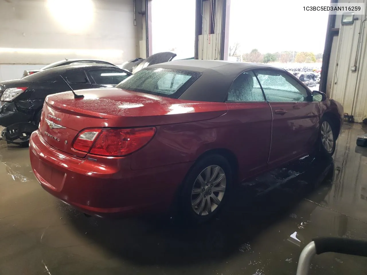 2010 Chrysler Sebring Touring VIN: 1C3BC5ED3AN116259 Lot: 79181104