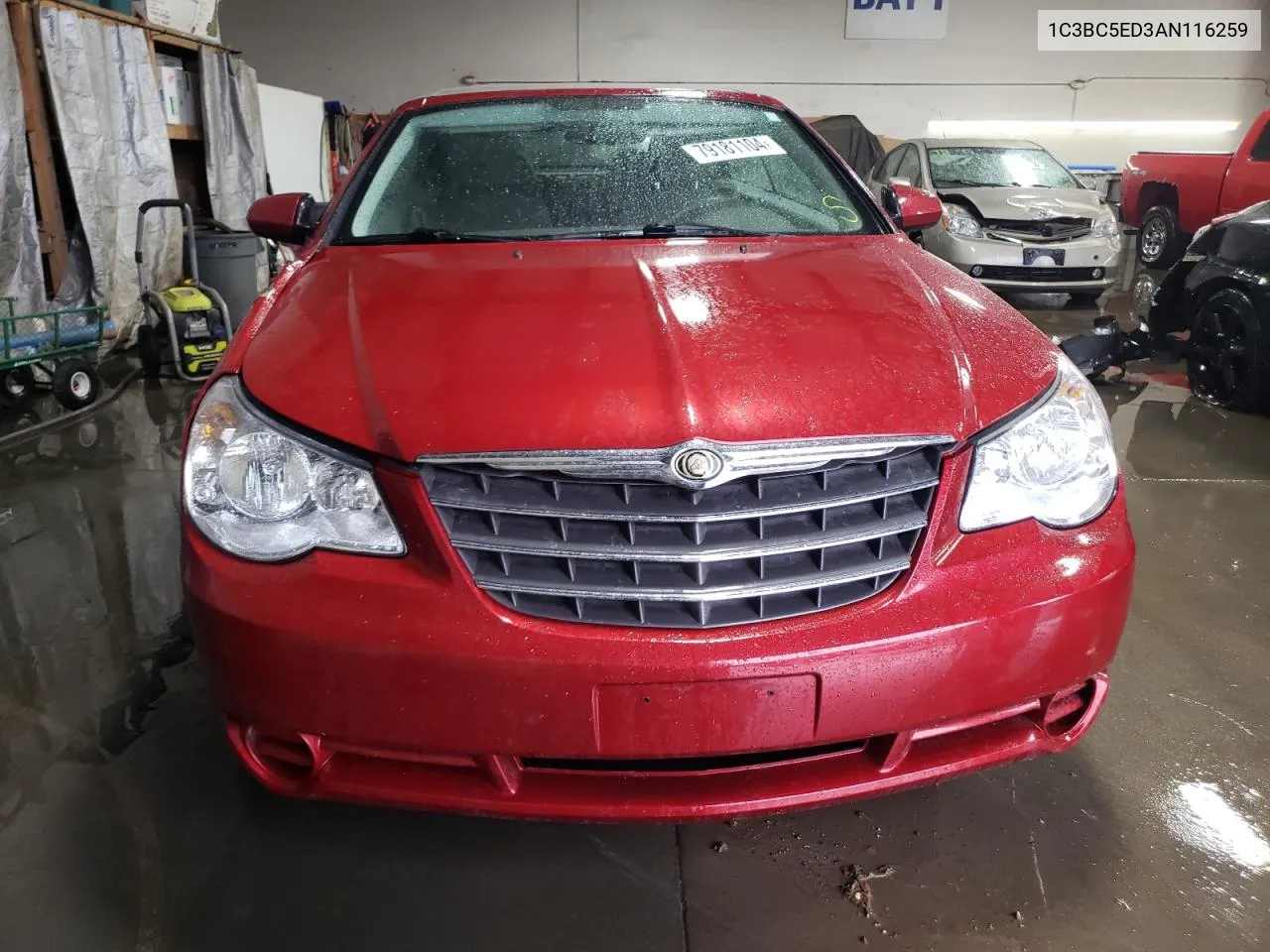 2010 Chrysler Sebring Touring VIN: 1C3BC5ED3AN116259 Lot: 79181104