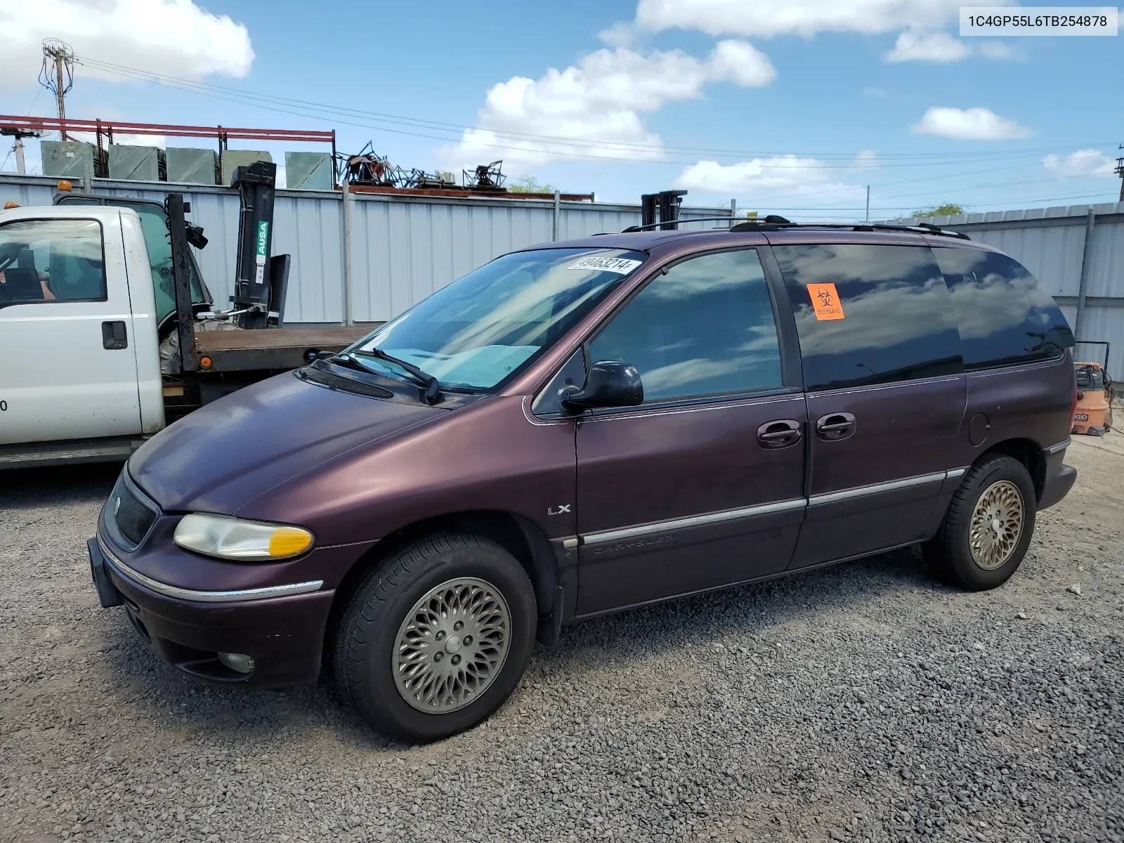 1996 Chrysler Town & Country Lx VIN: 1C4GP55L6TB254878 Lot: 49463214