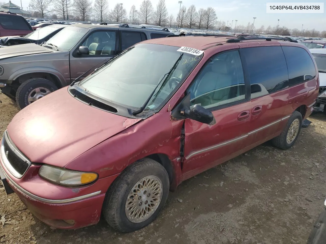 1997 Chrysler Town & Country Lxi VIN: 1C4GP64L4VB434788 Lot: 56588464