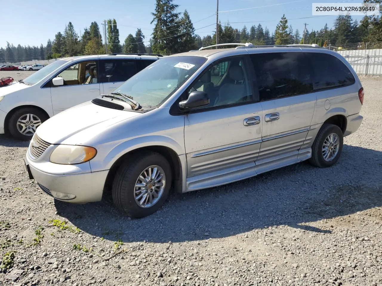 2002 Chrysler Town & Country Limited VIN: 2C8GP64LX2R639849 Lot: 70314454