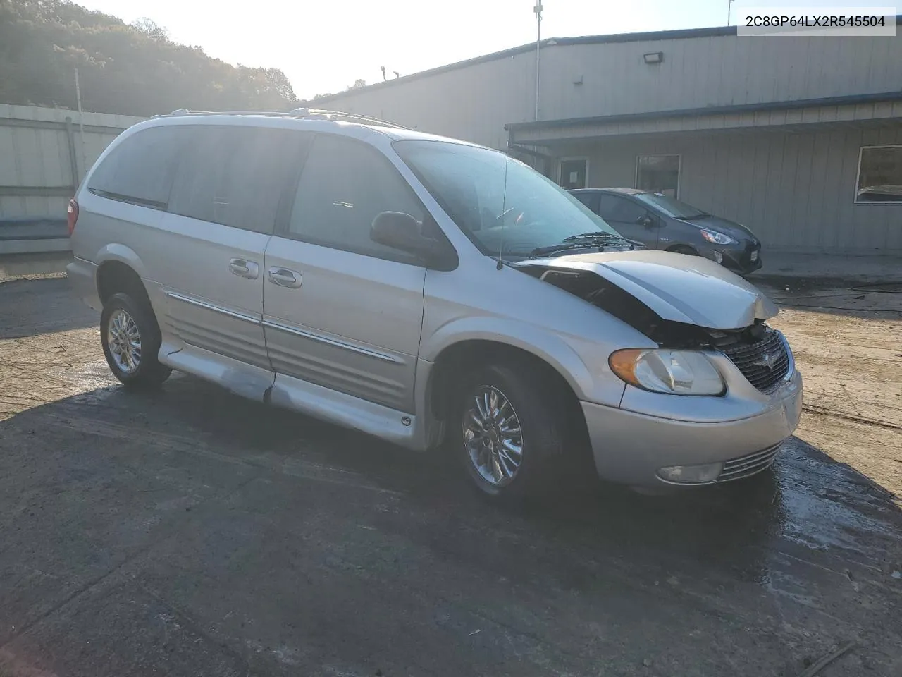 2002 Chrysler Town & Country Limited VIN: 2C8GP64LX2R545504 Lot: 77587584