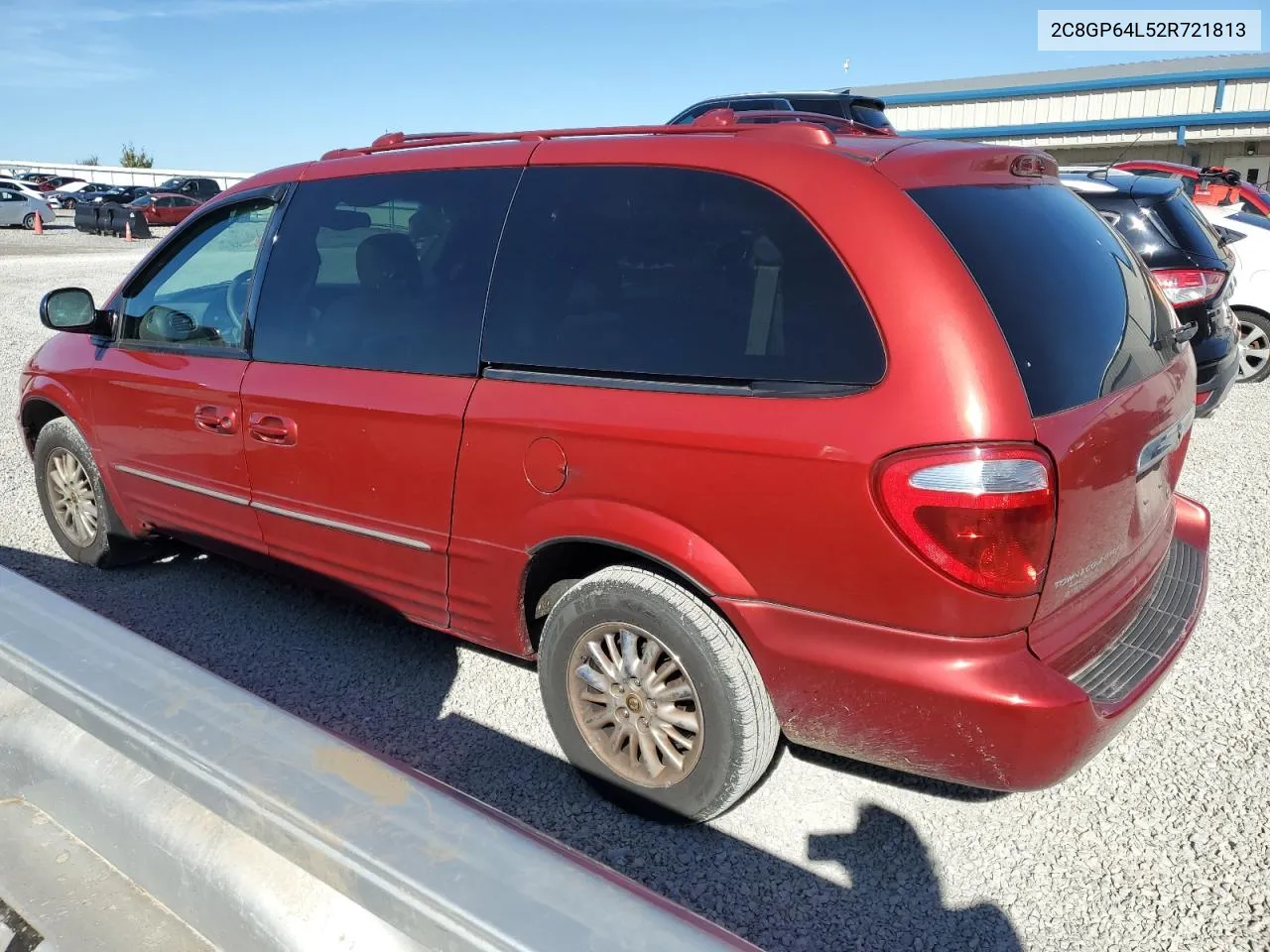 2002 Chrysler Town & Country Limited VIN: 2C8GP64L52R721813 Lot: 78753524