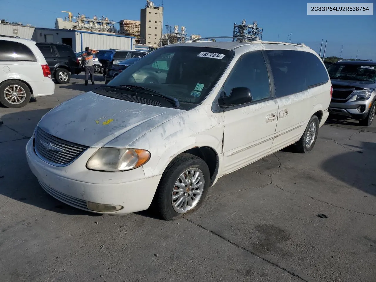 2002 Chrysler Town & Country Limited VIN: 2C8GP64L92R538754 Lot: 79318204