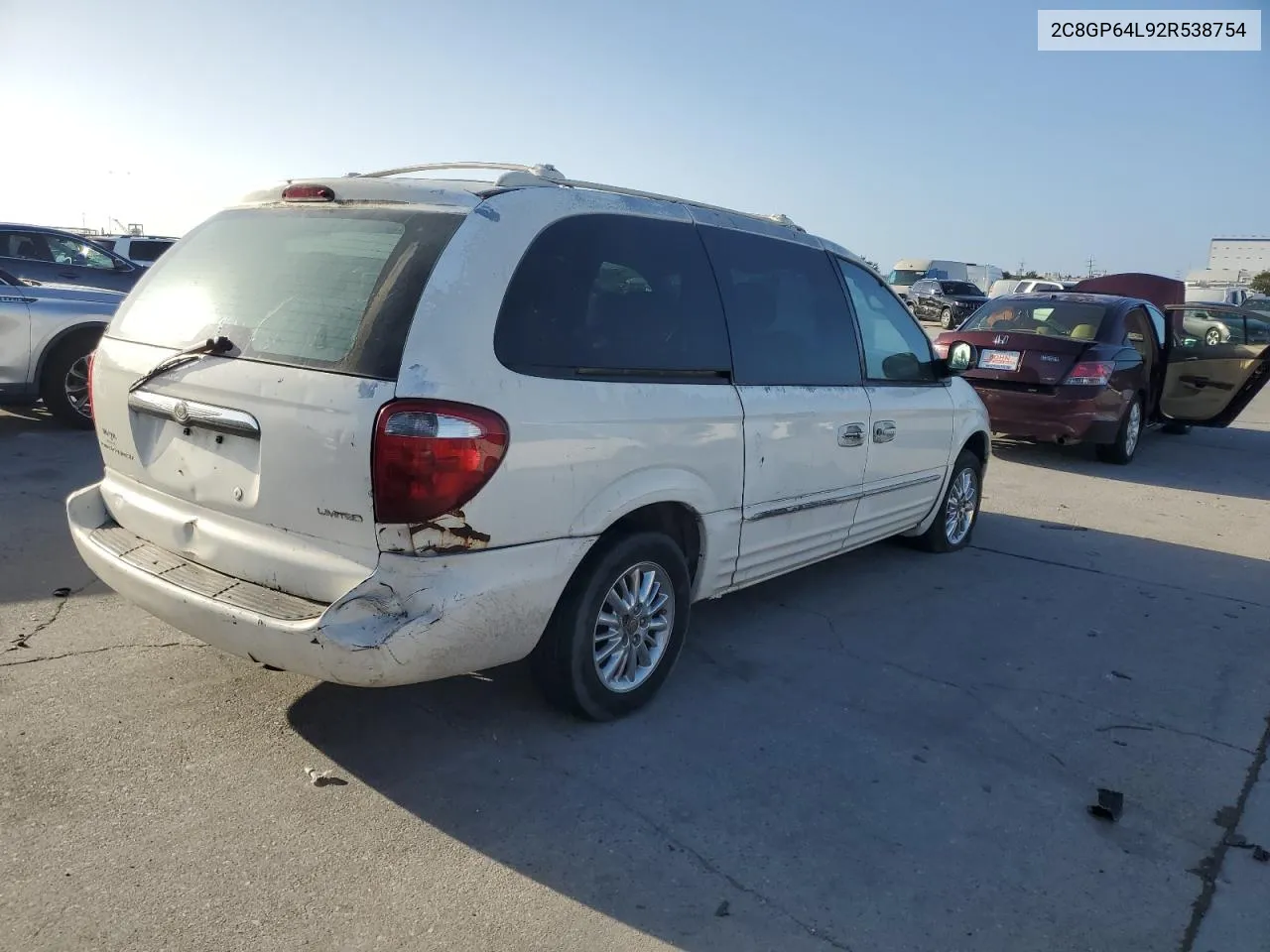 2002 Chrysler Town & Country Limited VIN: 2C8GP64L92R538754 Lot: 79318204