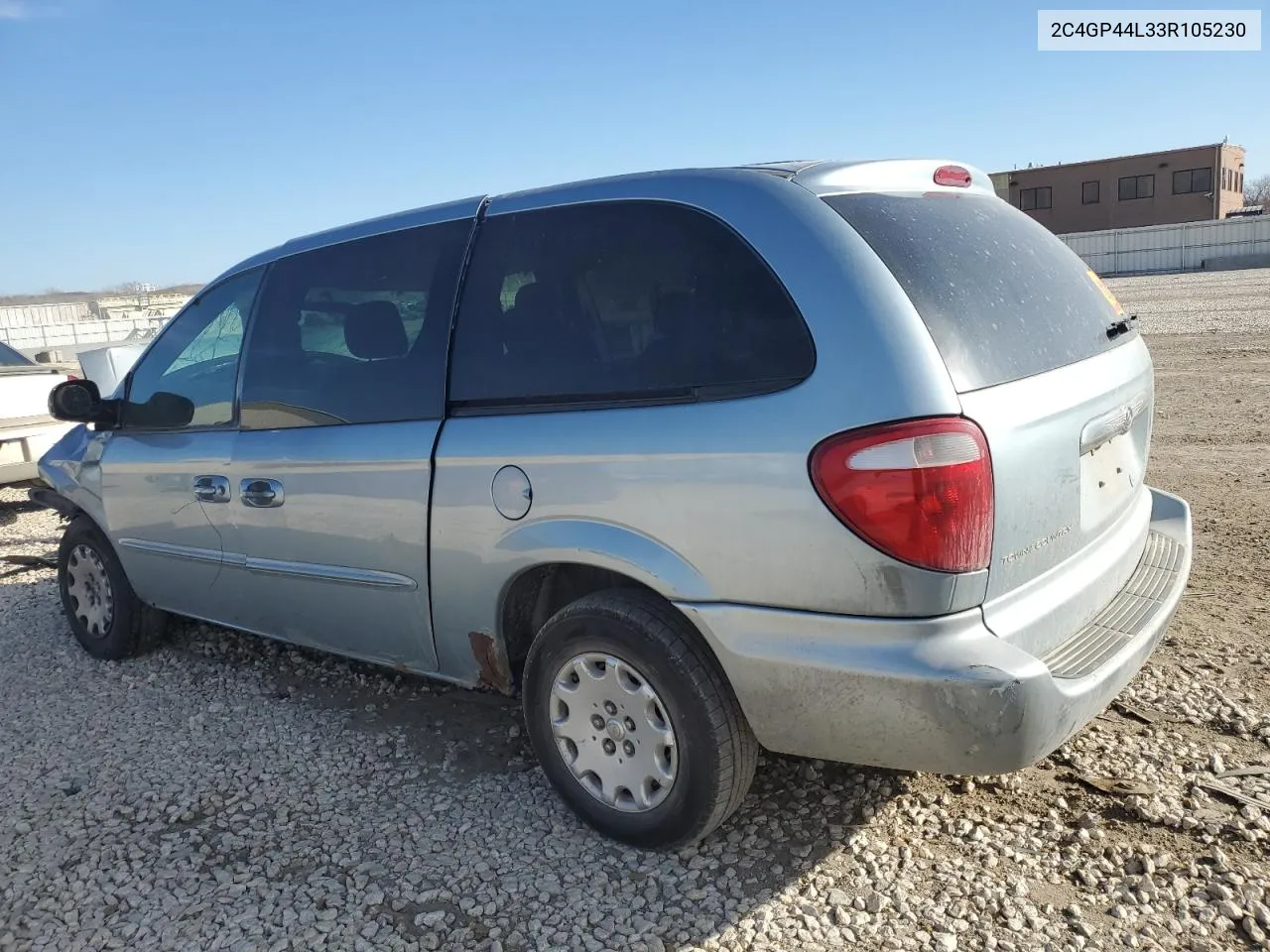 2003 Chrysler Town & Country Lx VIN: 2C4GP44L33R105230 Lot: 45576304