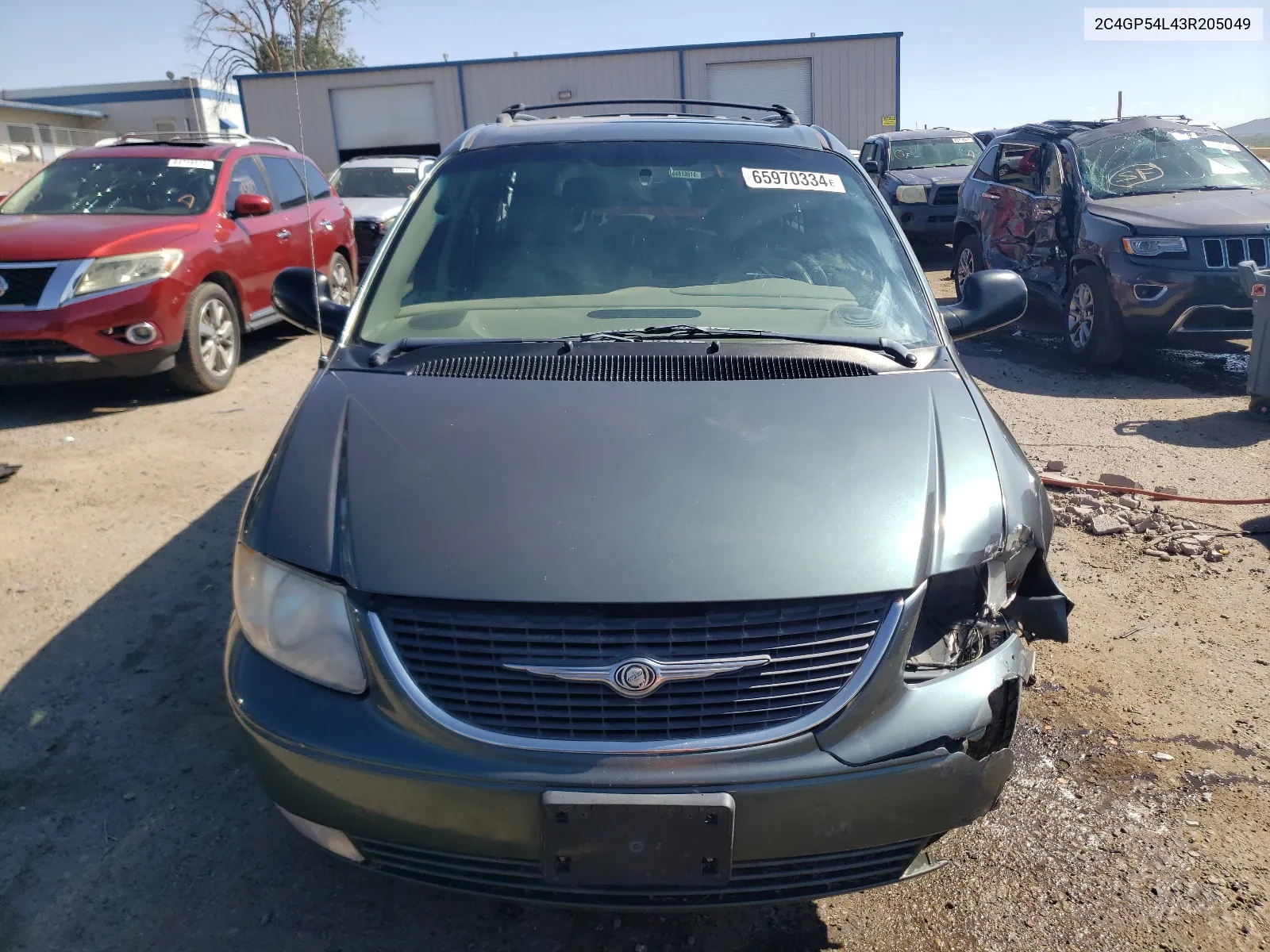 2C4GP54L43R205049 2003 Chrysler Town & Country Lxi