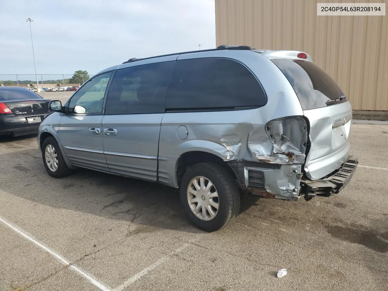 2003 Chrysler Town & Country Lxi VIN: 2C4GP54L63R208194 Lot: 66651864