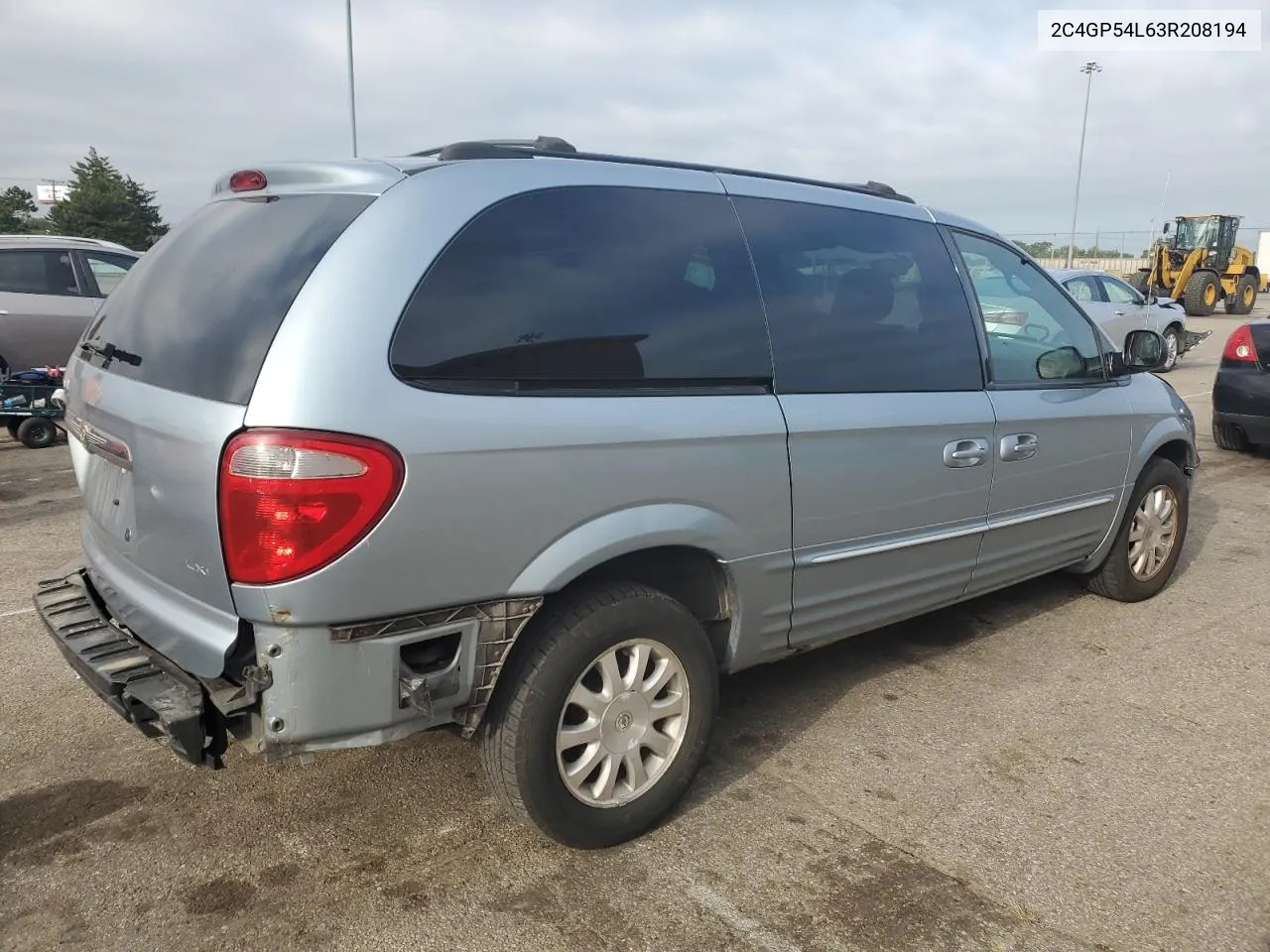 2003 Chrysler Town & Country Lxi VIN: 2C4GP54L63R208194 Lot: 66651864