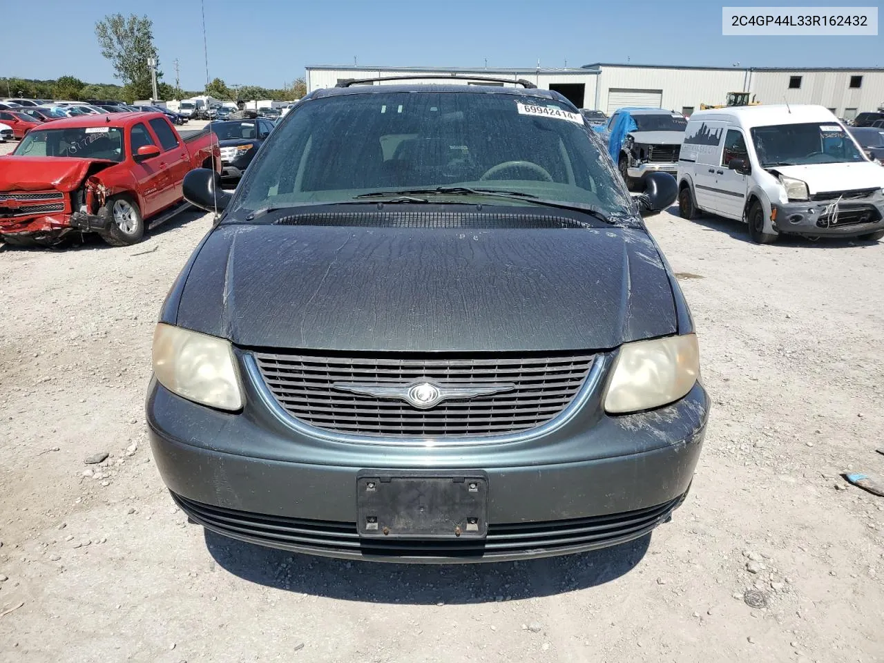 2003 Chrysler Town & Country Lx VIN: 2C4GP44L33R162432 Lot: 69942414