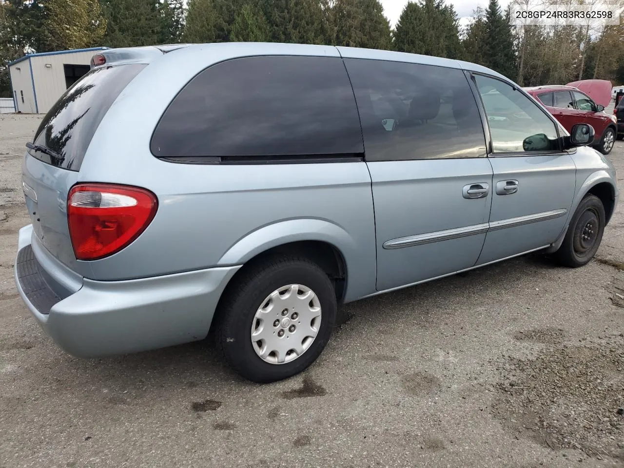 2003 Chrysler Town & Country VIN: 2C8GP24R83R362598 Lot: 72659214