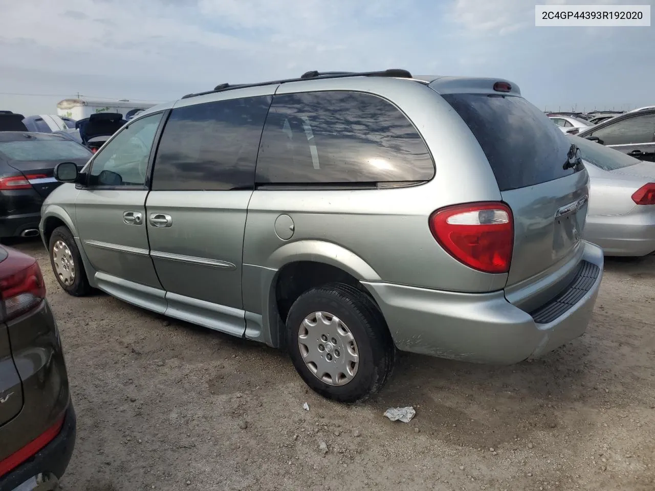 2003 Chrysler Town & Country Lx VIN: 2C4GP44393R192020 Lot: 74893334