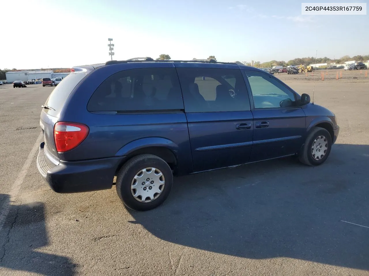 2003 Chrysler Town & Country Lx VIN: 2C4GP44353R167759 Lot: 75109954